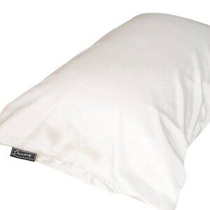 Dermy Doc Box Satin Pillowcase White 20" x 30" Standard